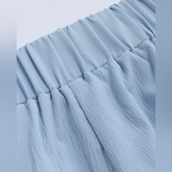 Cider Solid Wide Leg Trousers - Picture 3 of 5